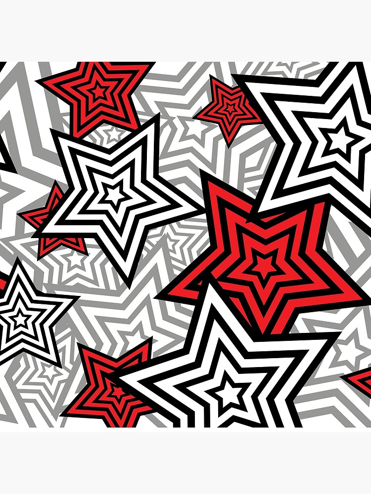 Persona 5 Star Background All Over Print Tote Bag - Image 2