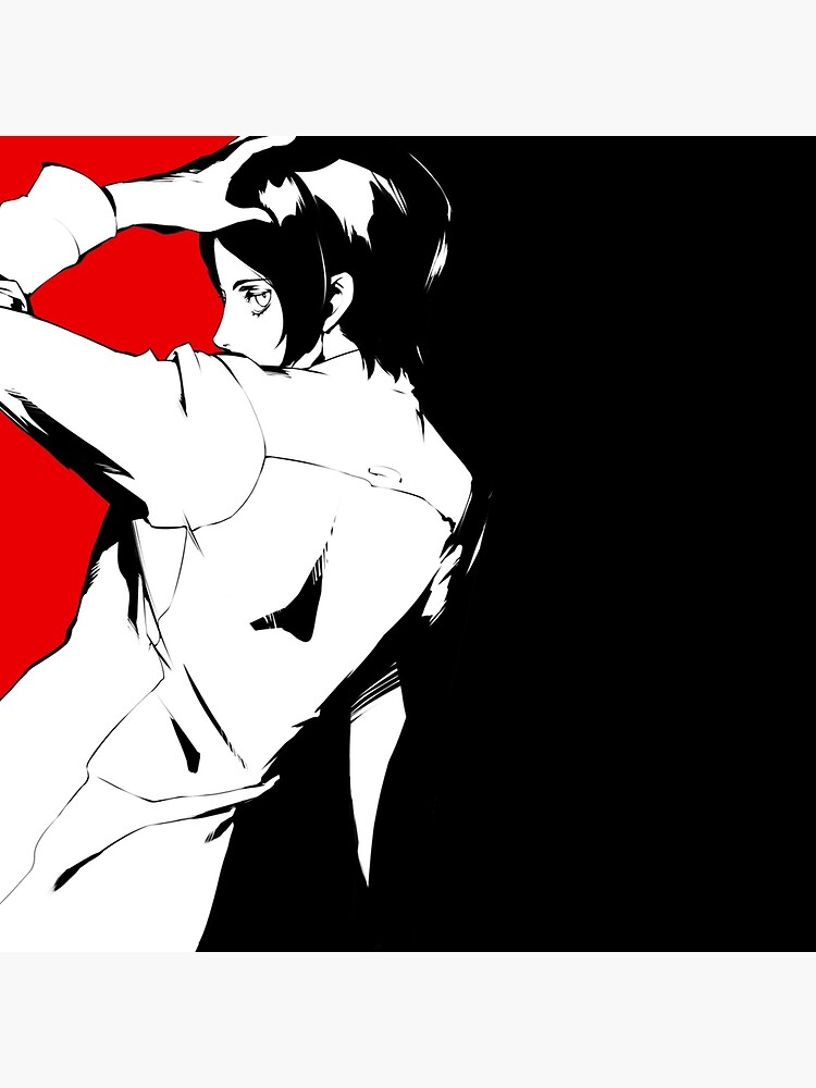 Persona 5 - Yusuke Kitagawa Poster Throw Pillow - Image 2