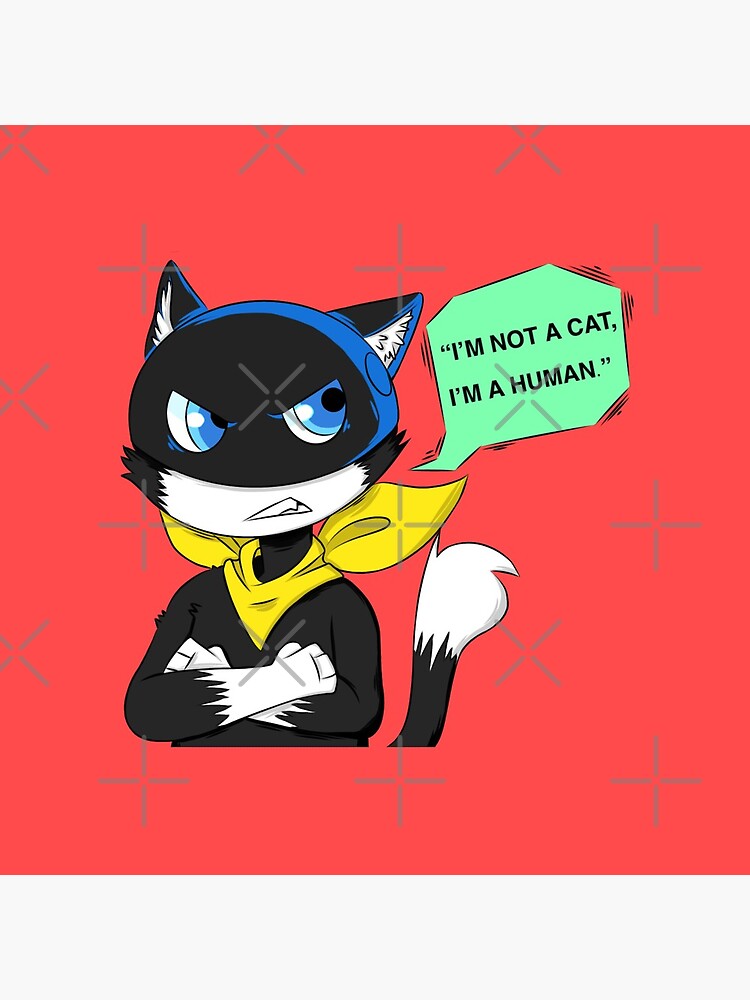 Persona 5- Morgana Throw Pillow - Image 2