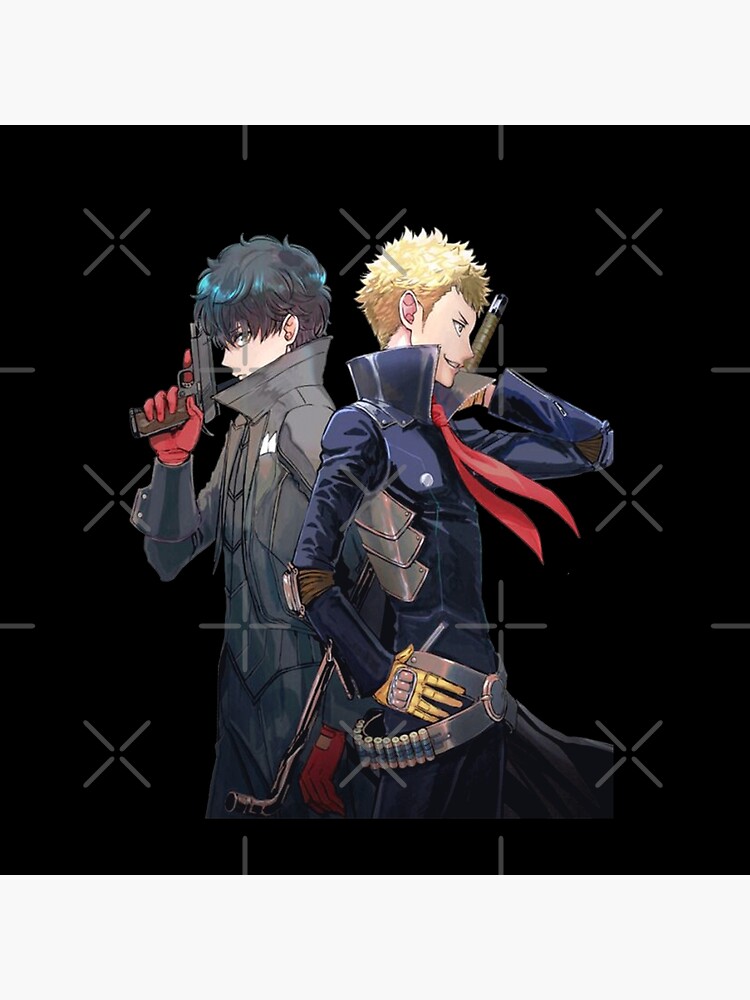 Persona 5 Ryuji Throw Pillow - Image 2