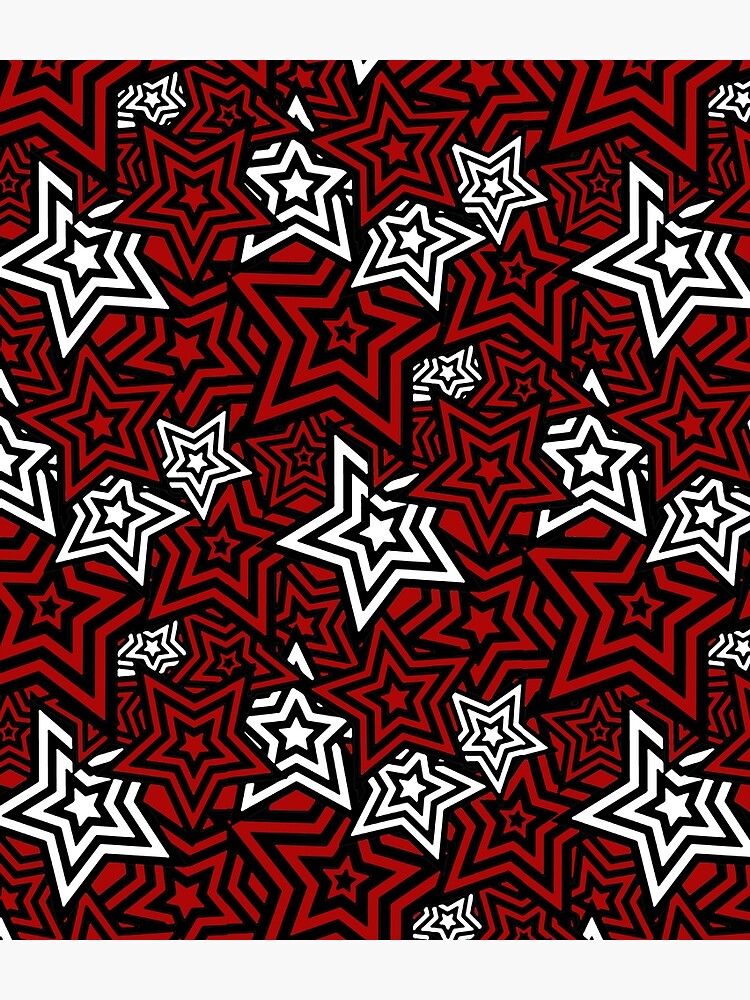 Persona 5 Royal Phantom Thief Star Mask Pattern Backpack - Image 2