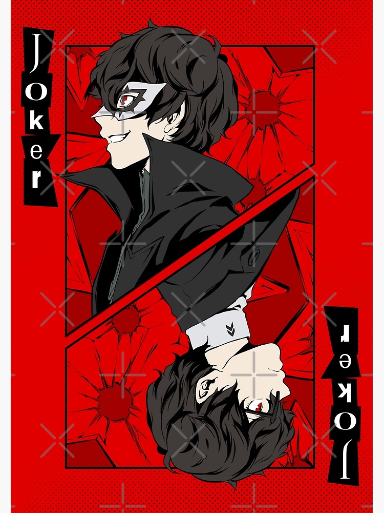 Persona 5 Joker Card Poster - Image 2