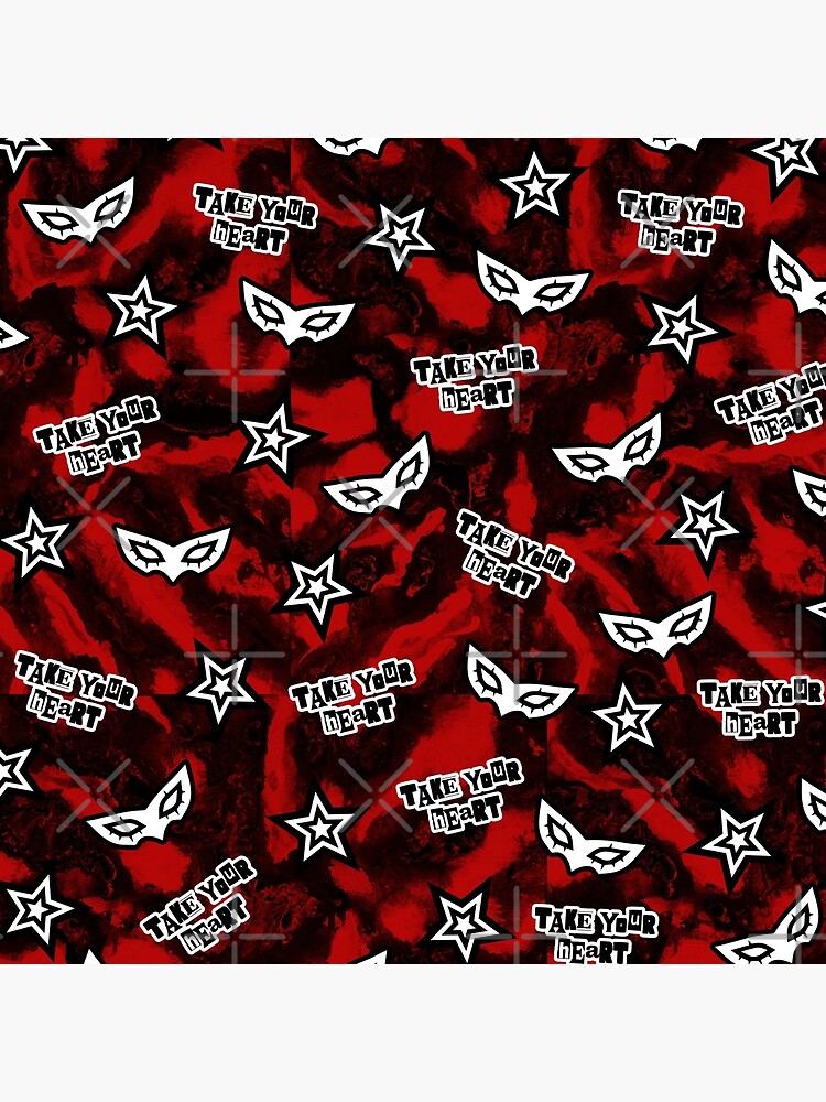 Tie Dye Persona 5 All Over Print Tote Bag - Image 2