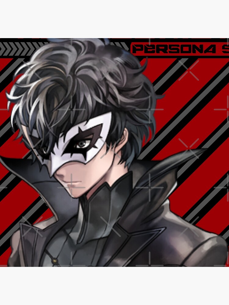 Persona 5 Protagonist Phantom Throw Pillow - Image 2