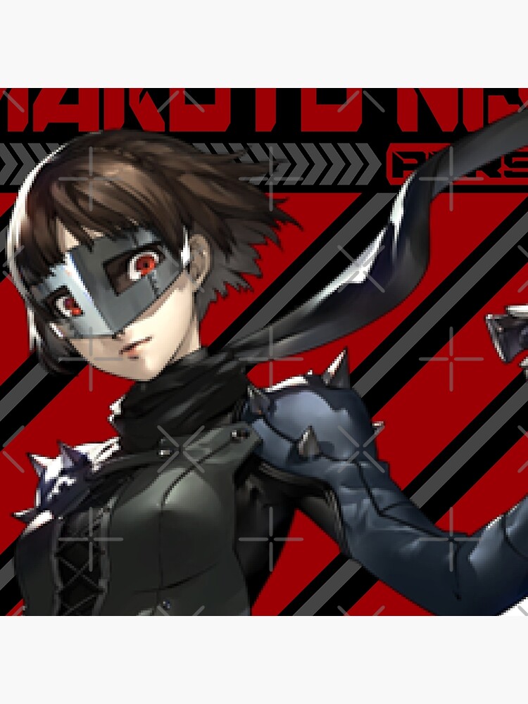 Persona 5 Makoto Nijima Phantom Thieve Throw Pillow - Image 2