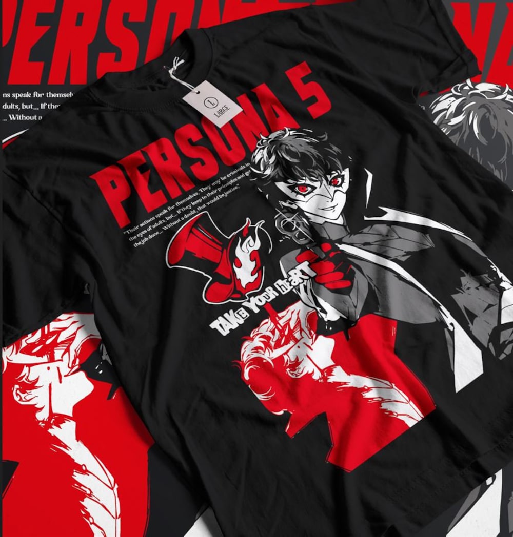 Persona 5 Goro Akechi Gaming T-Shirt