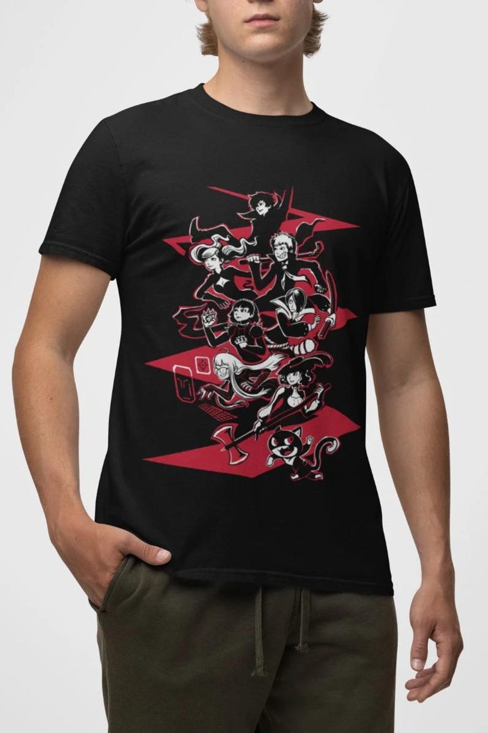 Persona 5 Unisex Shin Megami Tensei Anime T-Shirt - Image 5