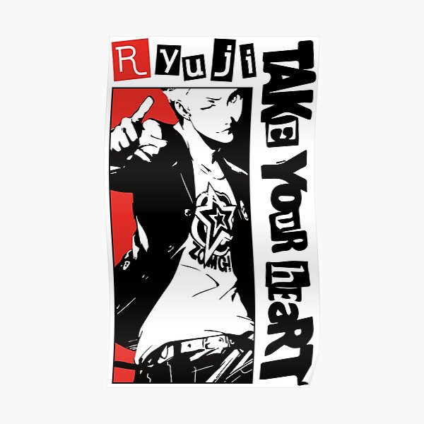 Ryuji Sakamoto - Persona 5 Poster