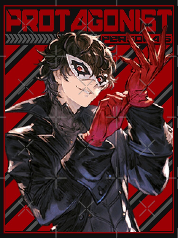 PERSONA 5 PROTAGONIST FINISHING TOUCH Classic T-Shirt - Image 4