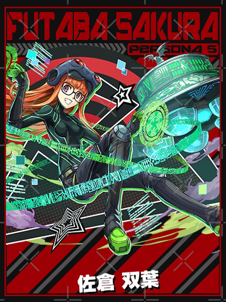 PERSONA 5 FUTABA SAKURA FANTASTIC Classic T-Shirt - Image 4