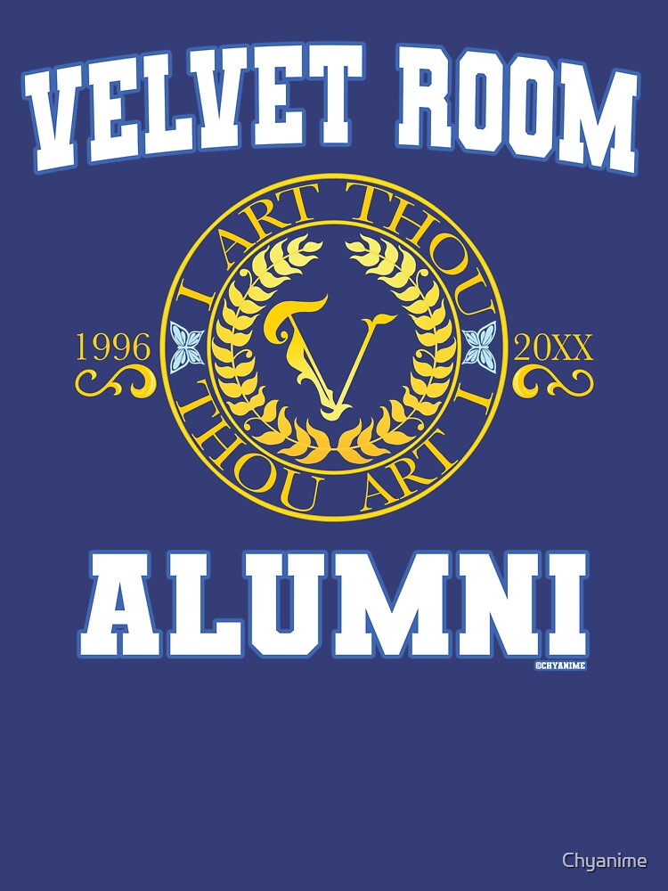 Velvet Room Alumni - Persona Varsity Classic T-Shirt - Image 4