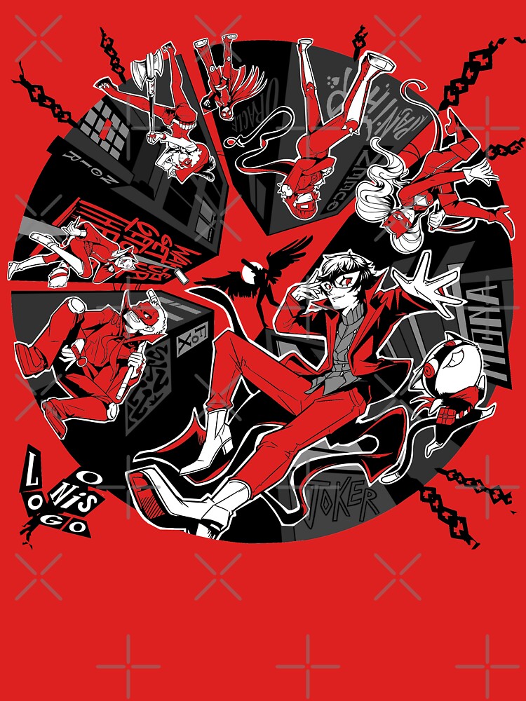 Take Your Heart - Persona 5 Classic T-Shirt - Image 4