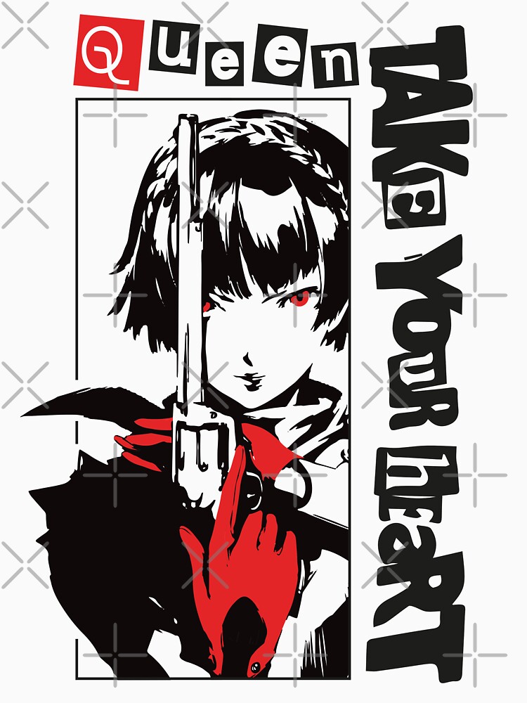 Queen - Persona 5 Classic T-Shirt - Image 4