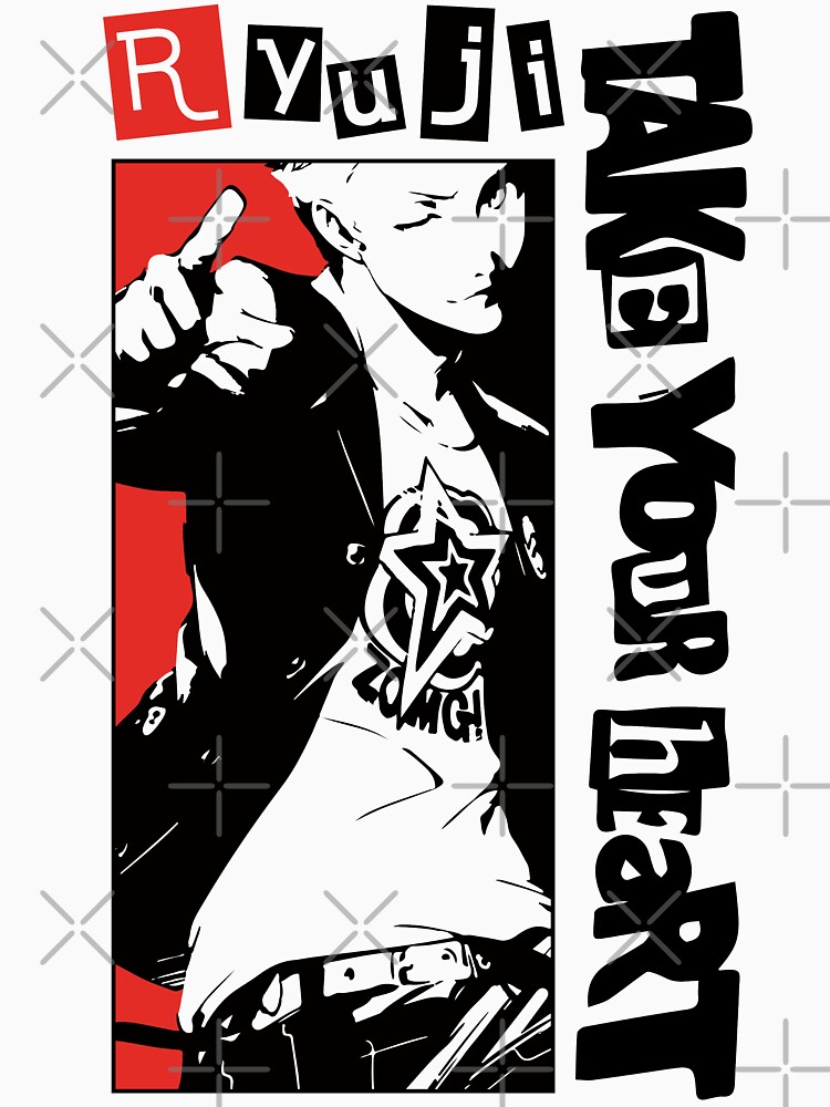 Ryuji Sakamoto - Persona 5 Classic T-Shirt - Image 4