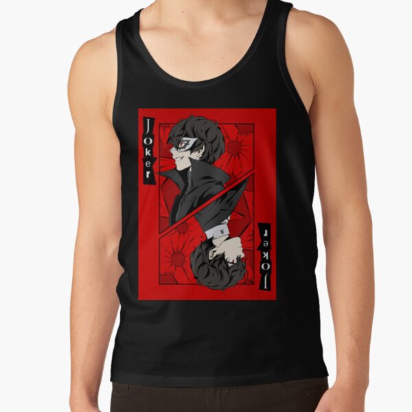 Persona 5 Joker Card Tank Top
