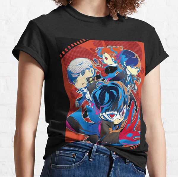 Persona Q Protagonists Classic T-Shirt - Image 2