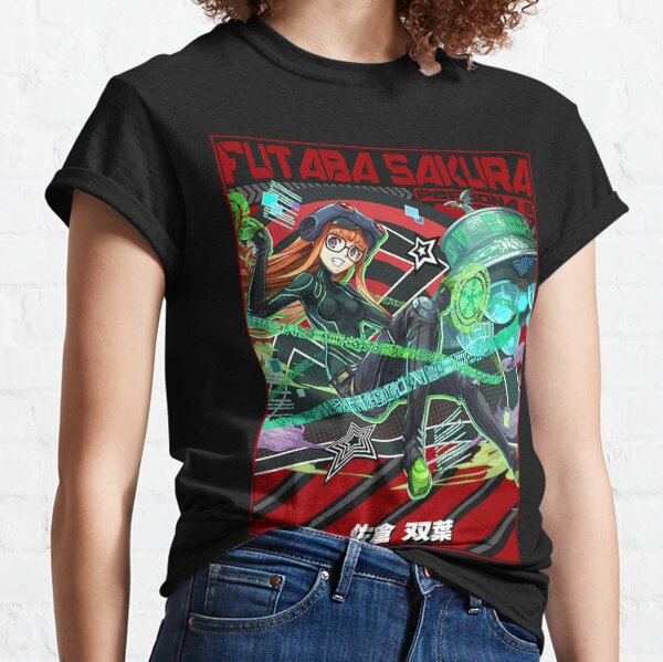 PERSONA 5 FUTABA SAKURA FANTASTIC Classic T-Shirt - Image 2