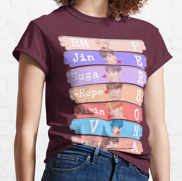 BangtanKpop Persona Classic T-Shirt - Image 2