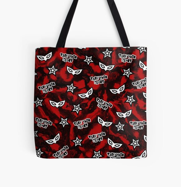 Tie Dye Persona 5 All Over Print Tote Bag