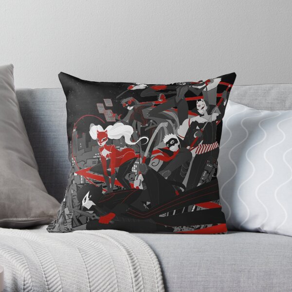 Persona 5 phantom thiefs Throw Pillow