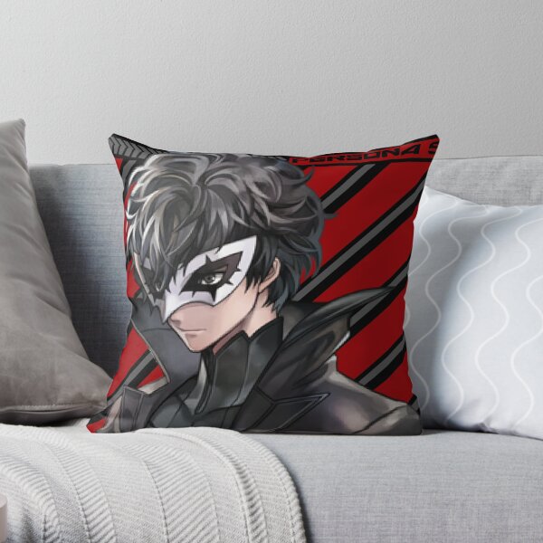 Persona 5 Protagonist Phantom Throw Pillow