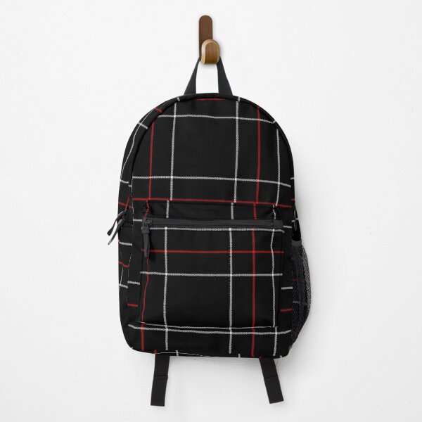 Persona 5 Shujin Plaid Pattern Backpack