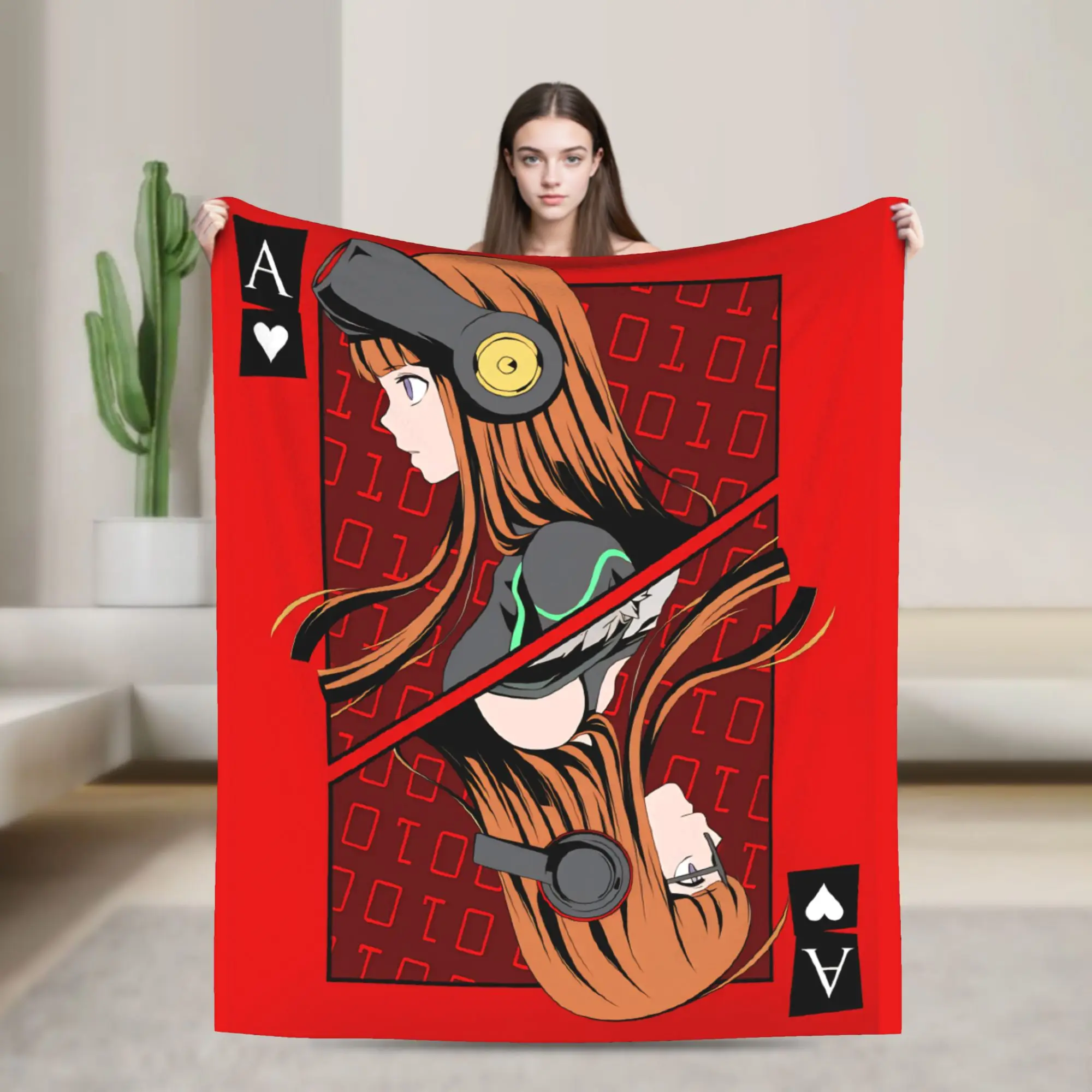 Persona 5 Mementos Theme Blanket