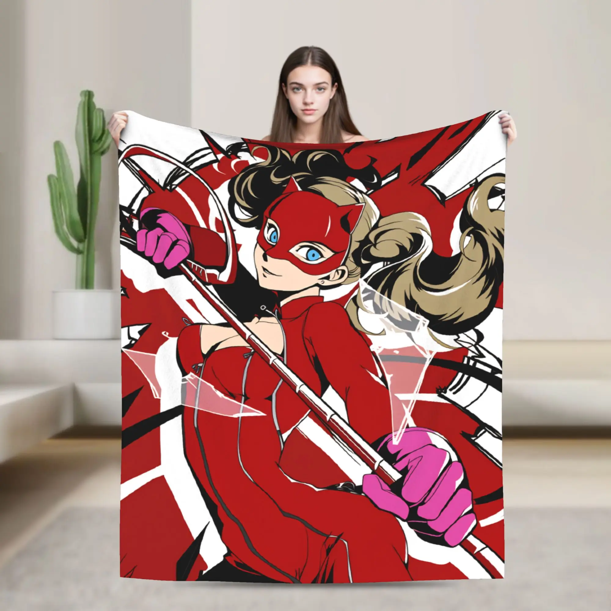 Persona 5 Calling Card Blanket
