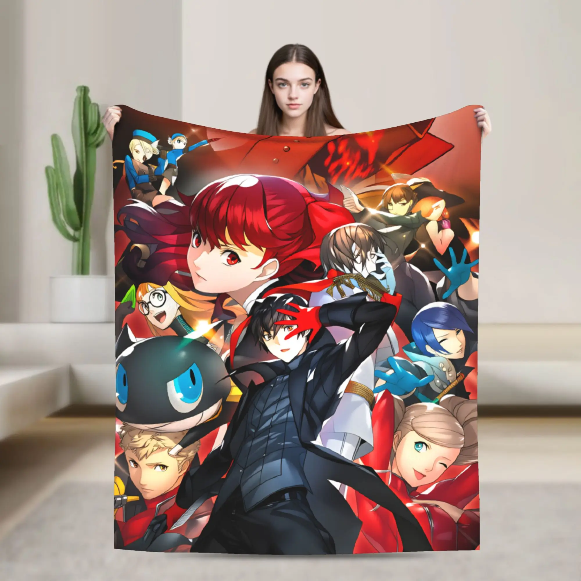 Persona 5 Panther Ann Takamaki Blanket