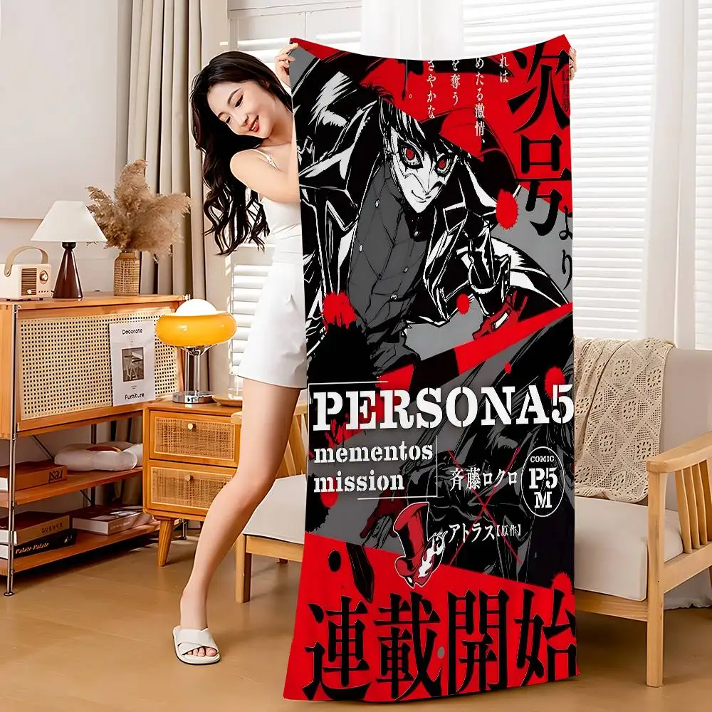 Persona 3 Aigis Beach Towel
