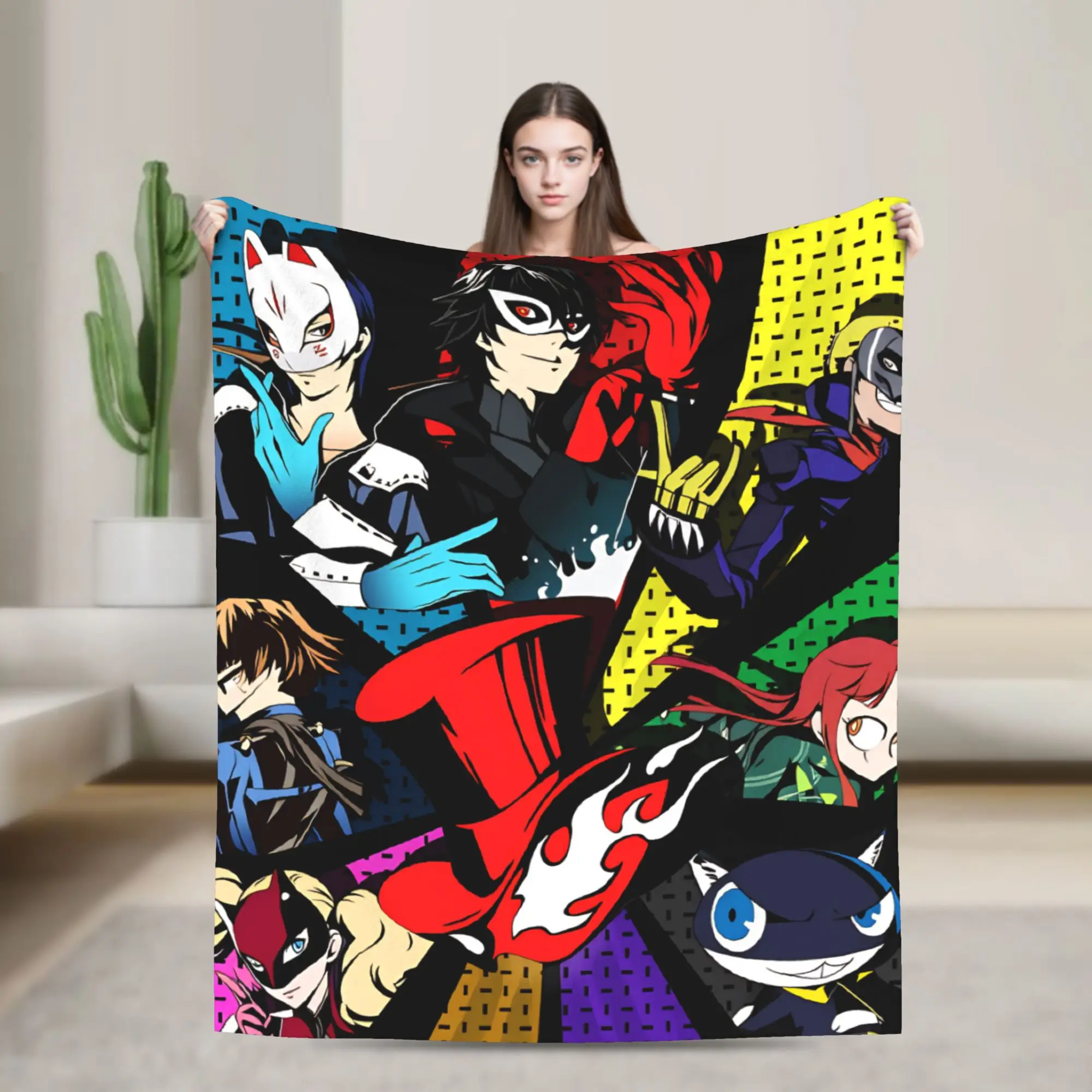 Persona 5 All-Out Attack Blanket