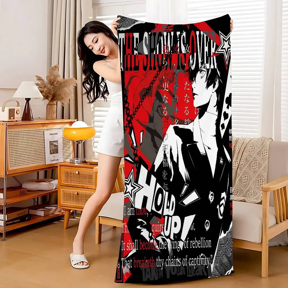 Persona 3 Mitsuru Kirijo Beach Towel