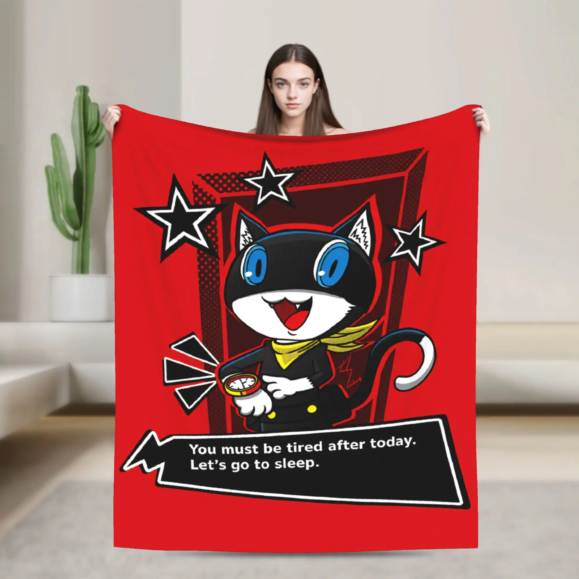 Persona 5 Wild Card Joker Blanket