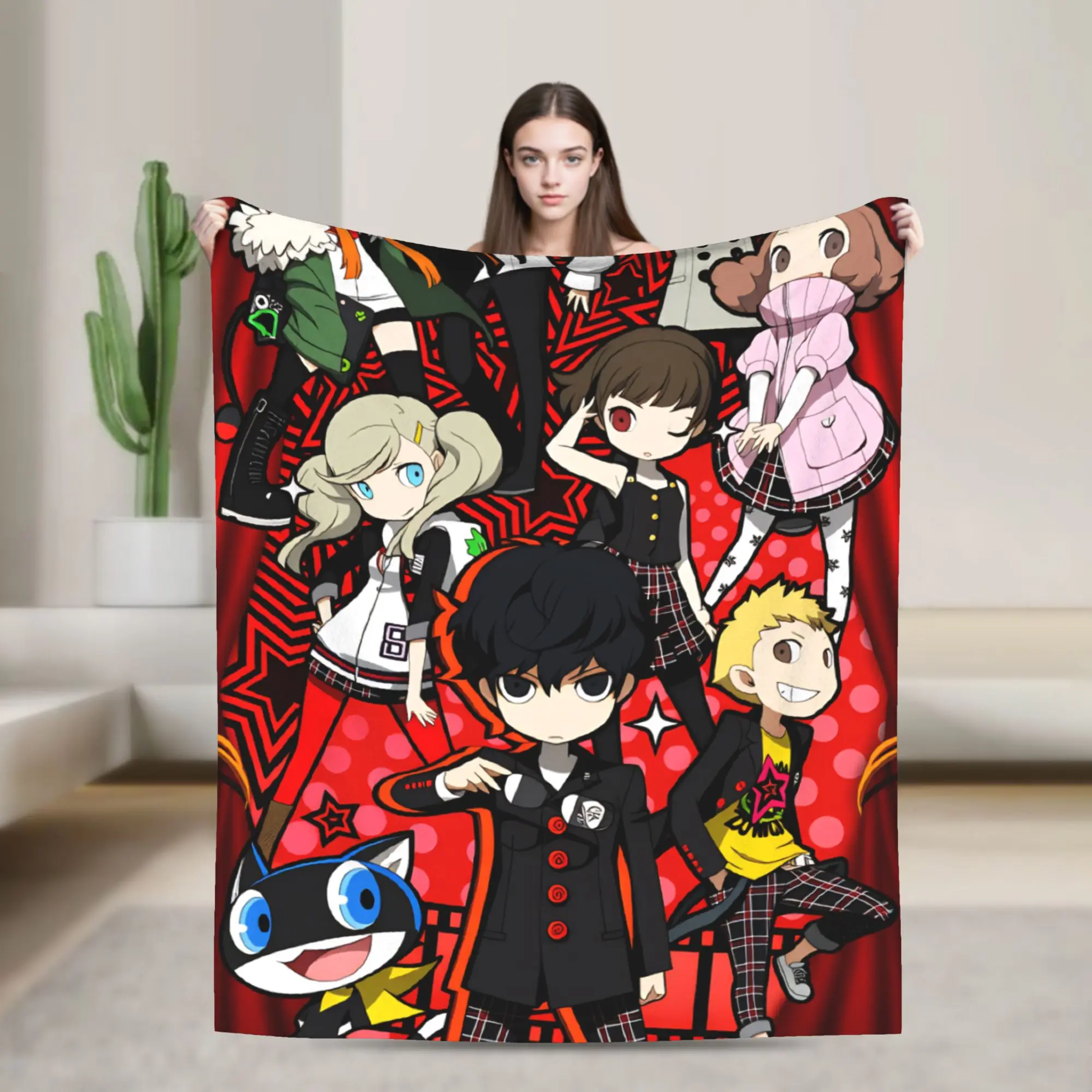 Persona 5 Phantom X Aesthetic Blanket