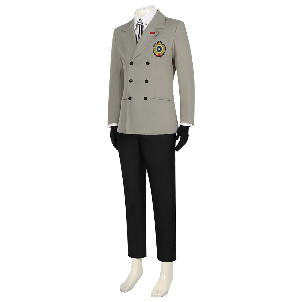 Game Persona 5 Cosplay P5 Goro Akechi Cosplay Costume - Image 3